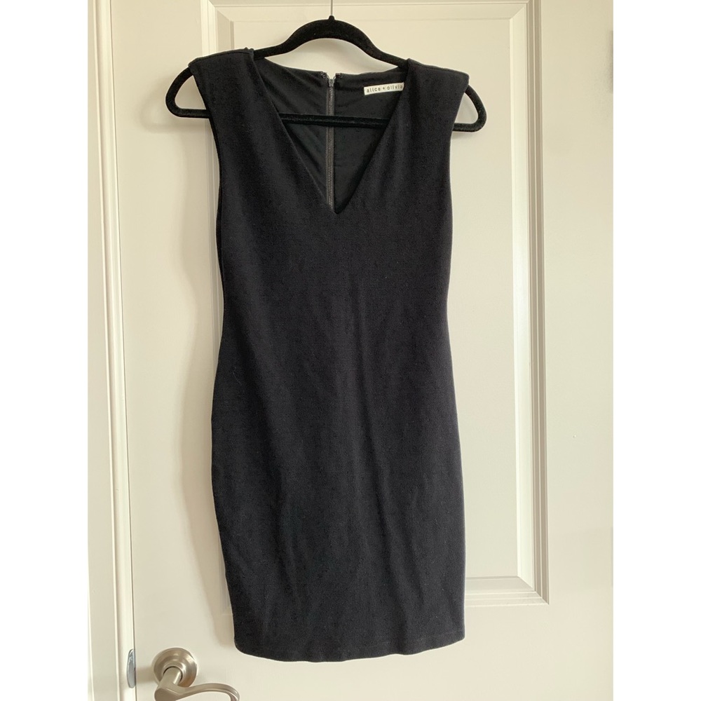 Alice + Olivia Crepe Stretch Dress